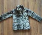 Jas Winterjas bontjas luipaard voor een meisje, maat 116, Kinderen en Baby's, Kinderkleding | Maat 116, Meisje, Ophalen of Verzenden