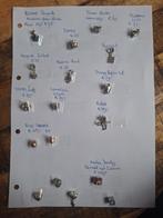 Diverse pandora bedels, Ophalen of Verzenden, Gebruikt, Zilver, Zilver