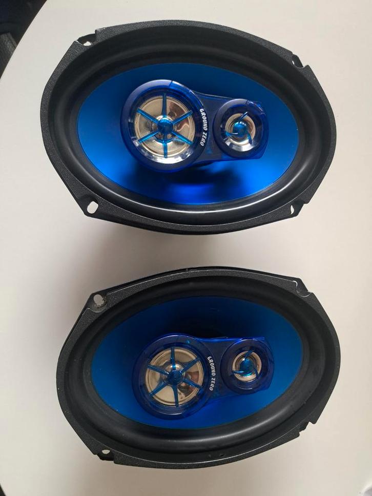 GROUND ZERO GZRF 69 - 6X9 - 180 Watt, Auto diversen, Autospeakers, Zo goed als nieuw, Ophalen of Verzenden