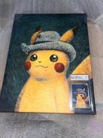Pikachu with grey Felt hat 85 museum en canvas, Ophalen of Verzenden, Zo goed als nieuw, Losse kaart, Foil