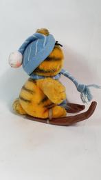 Garfield op Skis, vintage Dakin knuffel uit 1981. 8B1, Tweedehands verkoop, Tweedehands verkoop, Gebruikt, Overige typen