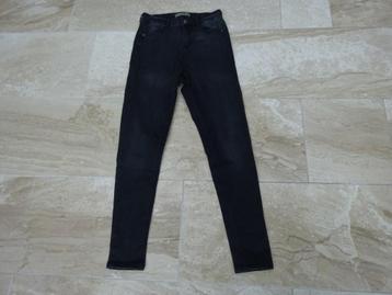 DENIM & CO zwarte stretch enkel jeansbroek - maat 36 beschikbaar voor biedingen