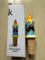 Keramische Kaars Flesstop, Overige materialen, Blauw, Nieuw, Ophalen of Verzenden