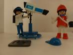 Playmobil 3571 Cameraman en reporter vintage, Ophalen of Verzenden, Gebruikt, Complete set