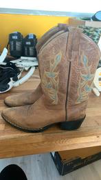 Western cowboy boots leer maat 34, Kinderen en Baby's, Kinderkleding | Schoenen en Sokken, Gebruikt, Meisje, Ophalen of Verzenden