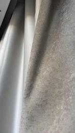 Wave gordijnen voor kamer 2 meter breed en 2,6 meter hoog, Wave, middensluitend, dubbelgevoerd, kwaliteitsstof, zandkleuren, 200 cm of meer