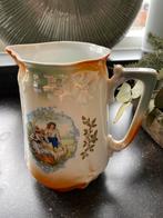 Oud brocant kannetje met beschadiging, Ophalen