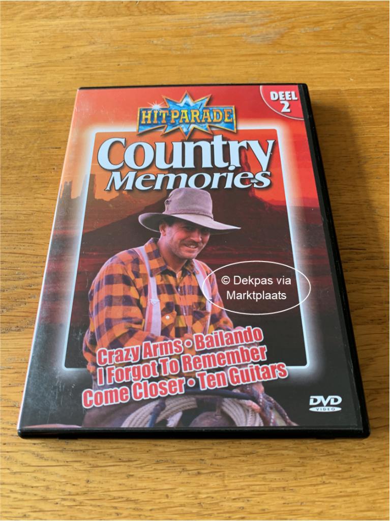 Dvd's Country Memories - Deel 1 en 2 - Setprijs, Cd's en Dvd's, Dvd's | Muziek en Concerten, Alle leeftijden, Ophalen of Verzenden