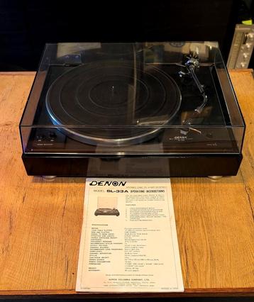 DENON SL-33A PLATENSPELER • GARANTIE • AUTO-RETURN • VINTAGE beschikbaar voor biedingen