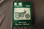 Kawasaki Z250 twin 1978 motorcycle service manual handboek, Motoren, Handleidingen en Instructieboekjes, Ophalen of Verzenden