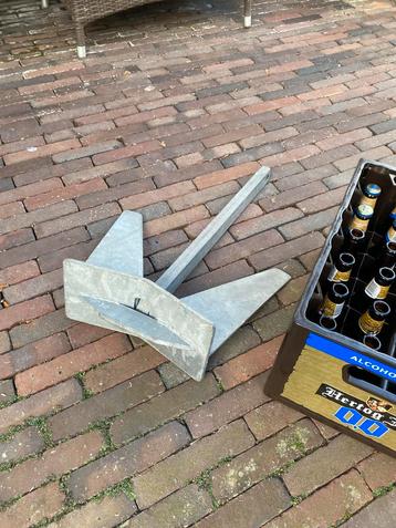 Stalen Bootanker 10 kg - Prima Staat! beschikbaar voor biedingen