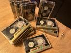 10 stuks Maxell XLII 90 cassettebandjes (blanco inlay&tape), Cd's en Dvd's, Cassettebandjes, 2 t/m 25 bandjes, Overige genres