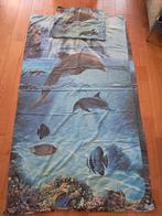 Dekbedovertrek dolfijn 140x200, Ophalen of Verzenden, Zo goed als nieuw, Jongetje of Meisje, Dekbedovertrek