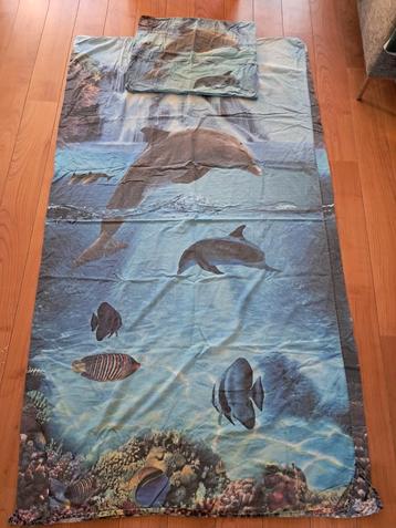 Dekbedovertrek dolfijn 140x200 beschikbaar voor biedingen