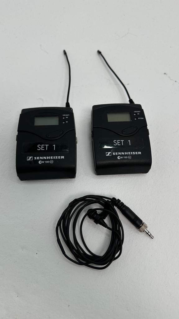 Sennheiser EW 100 G3 Draadloze Microfoonset, Muziek en Instrumenten, Microfoons, Gebruikt, Overige typen, Draadloos, Ophalen of Verzenden