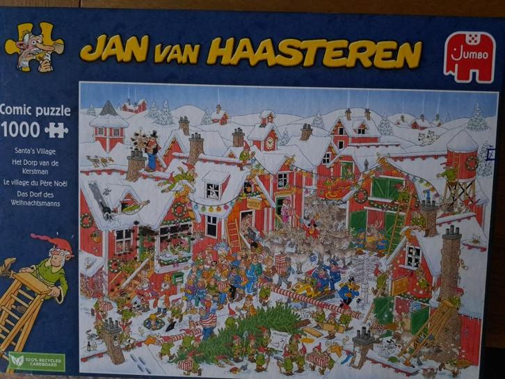 Jan van Haasteren puzzels, Hobby en Vrije tijd, Denksport en Puzzels, Zo goed als nieuw, Legpuzzel, 500 t/m 1500 stukjes, Ophalen of Verzenden
