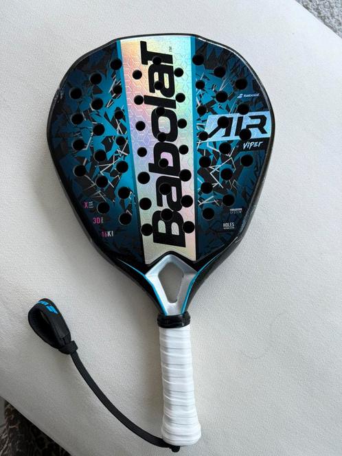 Babolat Air Viper 2025, Sport en Fitness, Padel, Zo goed als nieuw, Padeltas, Ophalen of Verzenden
