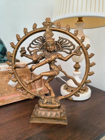 Mooie dansende Shiva/ Nataraja 29,5 cm hoog beschikbaar voor biedingen