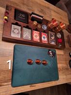 Goochel tafel (plateau) massief hardhout, Ophalen of Verzenden, Zo goed als nieuw