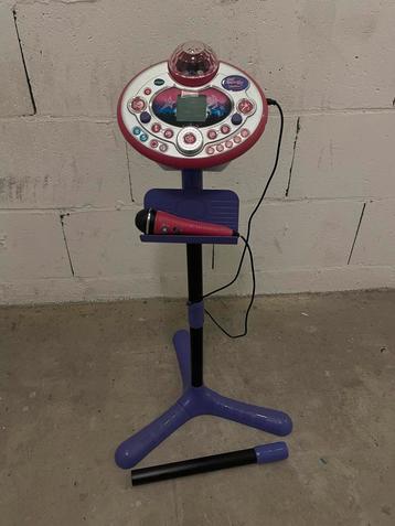 VTECH - Kidi Superstar Lightshow Pink - Microfoon Karaoke beschikbaar voor biedingen