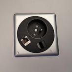 Vitra Slingerbureau Wit B180xD90, Huis en Inrichting, Bureaus, Ophalen of Verzenden, In hoogte verstelbaar, Gebruikt, Bureau