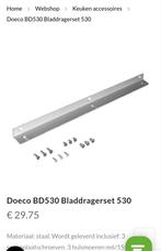 PARTIJ Bladdragers hoeklijn Doeco metaal, Ophalen of Verzenden, Nieuw, 250 mm of meer