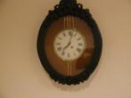 antieke Franse wandklok oeil de boeuf, Ophalen