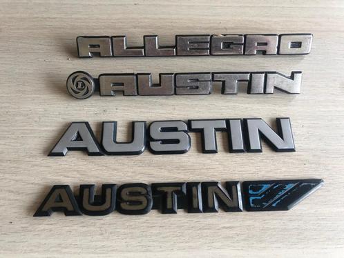 4 mooie AUSTIN emblemen. Embleem Allegro., Verzamelen, Merken en Reclamevoorwerpen, Gebruikt, Overige typen, Ophalen of Verzenden