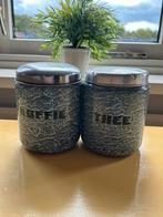 Antieke Koffie & Thee Voorraadbussen, Huis en Inrichting, Keuken | Keukenbenodigdheden, Ophalen of Verzenden, Gebruikt