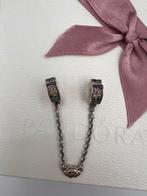 Pandora veiligheidsketting met regenboog strass origineel, Sieraden, Tassen en Uiterlijk, Bedels, Ophalen of Verzenden, Zo goed als nieuw