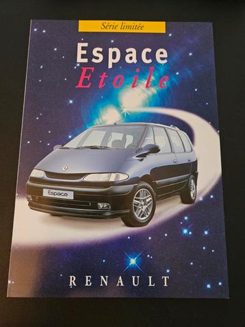 Brochure Renault Espace Etoil 2000 beschikbaar voor biedingen