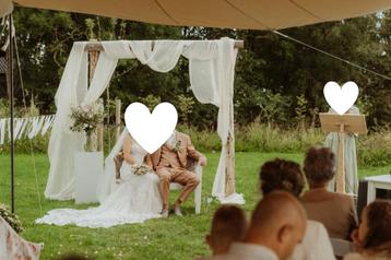 Bruiloft backdrop, spiegel & letters beschikbaar voor biedingen