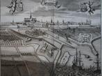 gravure stad Goes, Cronijk van Zeeland, Smallegange 1696, Antiek en Kunst, Kunst | Etsen en Gravures, Verzenden