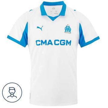 Olympique Marseille 25/26 thuisshirt beschikbaar voor biedingen