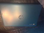 HP Chromebook (Blauw), Computers en Software, Chromebooks, Ophalen, 4 GB of minder, Qwerty, 128 GB