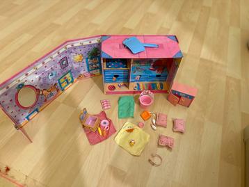 Baby born portable Leuk Poppenhuis met Accessoires beschikbaar voor biedingen