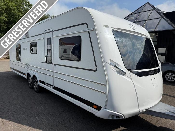 LMC Lord Brillant 690 2022 | Airco | Voortent, Caravans en Kamperen, Caravans, Bedrijf, tot en met 5, 1500 - 2000 kg, Treinzit