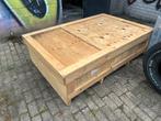 Houten kist, Ophalen