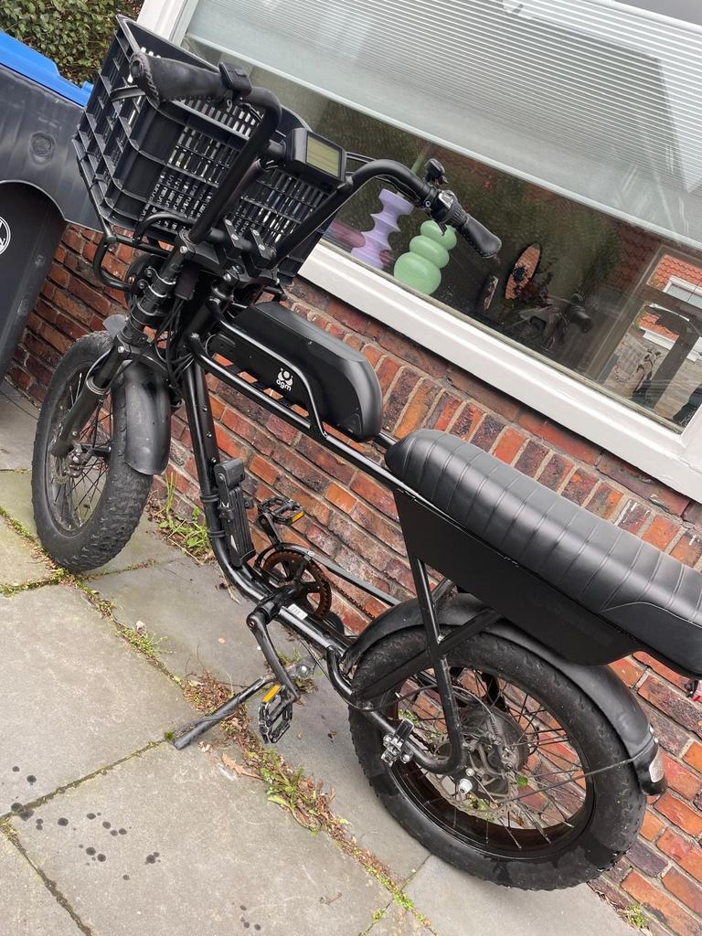 Agm gt250 Fatbike - Stoere E-bike, Gebruikt, 59 cm of meer, 50 km per accu of meer, Ophalen
