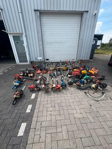 Partij tuinmachines opknappers beschikbaar voor biedingen
