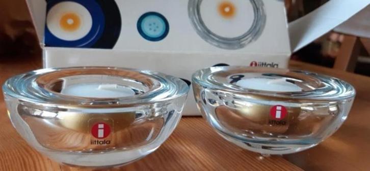 iittala, Ballo, in originele verpakking, waxinelichthouders, Huis en Inrichting, Woonaccessoires | Kandelaars en Kaarsen, Nieuw