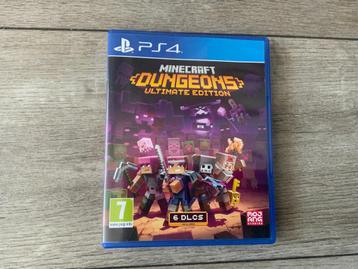 Playstation 4 - Minecraft Dungeons Ultimate Edition PS4 beschikbaar voor biedingen