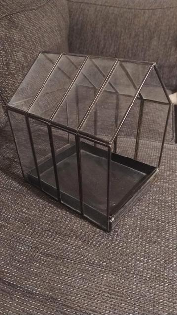 Mini Glazen Kweekkas - Decoratief beschikbaar voor biedingen