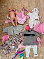 Baby Born incl. draagzak en kleertjes, Kinderen en Baby's, Speelgoed | Poppen, Ophalen, Zo goed als nieuw, Babypop