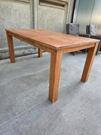 Teakhout tafel, eetkamertafel, eettafel, Ophalen, Gebruikt, Teakhout, 50 tot 100 cm