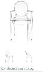 Kartell Stoel Louis Ghost 2x, Huis en Inrichting, Stoelen, Kunststof, Gebruikt, Twee, Overige kleuren