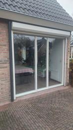 Elektrisch Rolluik - 246x222cm - Nette Staat!, Doe-het-zelf en Verbouw, Rolluiken, Ophalen, Gebruikt, 200 cm of meer, Wit