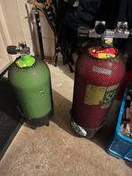 2 Duikflessen 12L/15L, Ophalen, Gebruikt, Duikfles