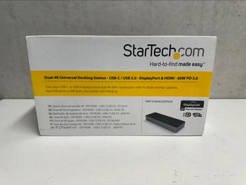 StarTech Dock USB-C & USB 3.0, Dual 4K, 100W PD beschikbaar voor biedingen