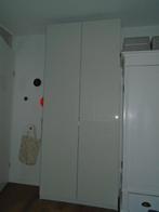 Ikea Pax hoogglans witte ondiepe kast, kledingkast, legkast, Ophalen, Strak, Met deur(en), 100 tot 150 cm